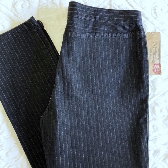 Ralph Lauren Size 6 Pin Striped Dress Jeans NWT - Picture 4 of 8